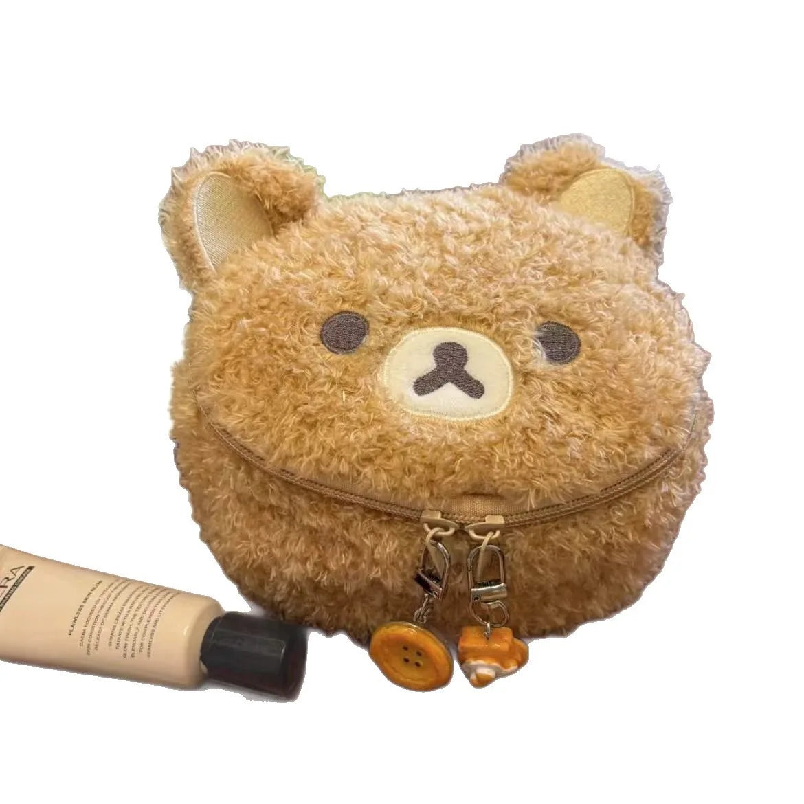 New hot  Plushes Makeup Bear Cosmetic Bag Women Jewelry Storage Pouch Girl Organizer Handbags Gift Hot Sales ﻿