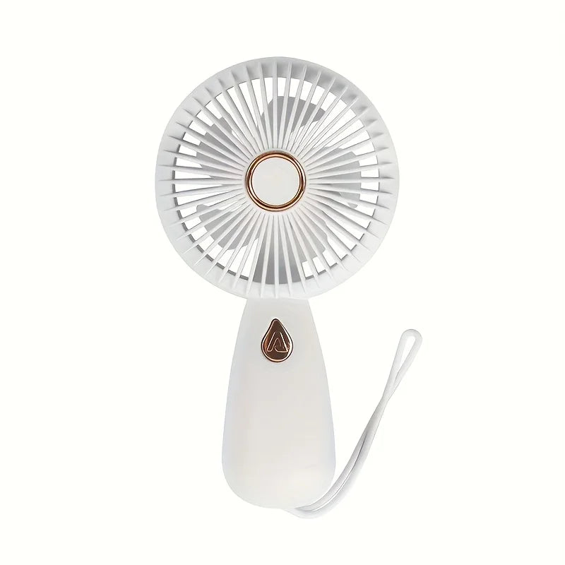 Hand Holding Fan Small USB Mini Handheld Small Fan Portable Portable Silent Office Desk Student On Dormitory Charging Outdoor