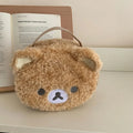 New hot  Plushes Makeup Bear Cosmetic Bag Women Jewelry Storage Pouch Girl Organizer Handbags Gift Hot Sales ﻿