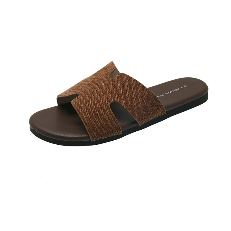 2026 New Women's Fashion Slippers Classic Summer Non-slip Causal Shoes for Ladies Outdoor Breathable Women Open-toe Flat Slipper