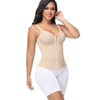 Waist Trainer for Women Tummy Control Bodysuit Colombian Fajas Girdle Corset for Instant Slimming Body Shaper for Back Support