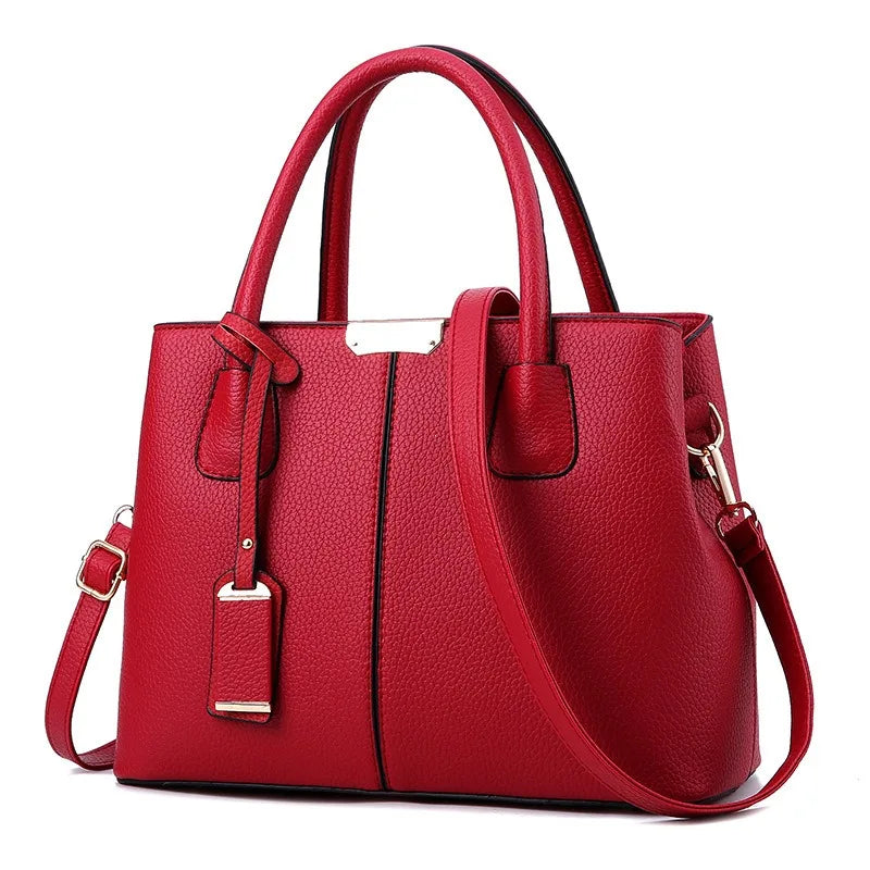 Women PU Leather Handbags Ladies Large Tote Bag Female Square Shoulder Bags Bolsas Femininas Sac New Fashion Crossbody Bags