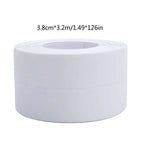 1 roll of waterproof and mold proof toilet sealing strip, kitchen bathroom self-adhesive sealing tape, bathroom waterproof tape