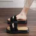 Women Fashion One Band Slippers Summer New Arrival Minimalist Versatile Lightweight Daily Outdoor Beach Sandals