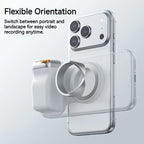 Magnetic Phone Camera Shoot Hand Grip Zoomable Smart Phone Holder Shooting Aid Remote Control Handle For Iphone Android Phone