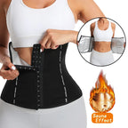 Waist Trainer Belt for Women Slimming Waist Trimmer Corsets Belly Control Body Shaper Sauna Sweat Girdles Sauna Effect Shapewear