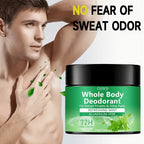 GSWP Mint Deodorant Balm for the Whole Body: Fresh scent, 72-hour odor control, refreshing texture.50g/100g