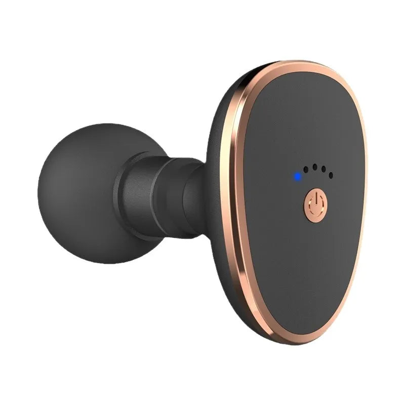 Electric mini massager, pocket fascia gun, muscle neck and waist massage tool, vibration massage, can relax the whole body