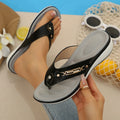 New Designer Women's Slippers New Fashion Slides Non-Slip Shoes Beach Sandals Women Outside Leisure Flip Flops Wear Open Toe