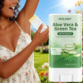 Aloe Vera & Green Tea Deodorant Stick 72 hour long-lasting deodorizing, Fresh Scent All Day for Hands, Feet, Face and Underar