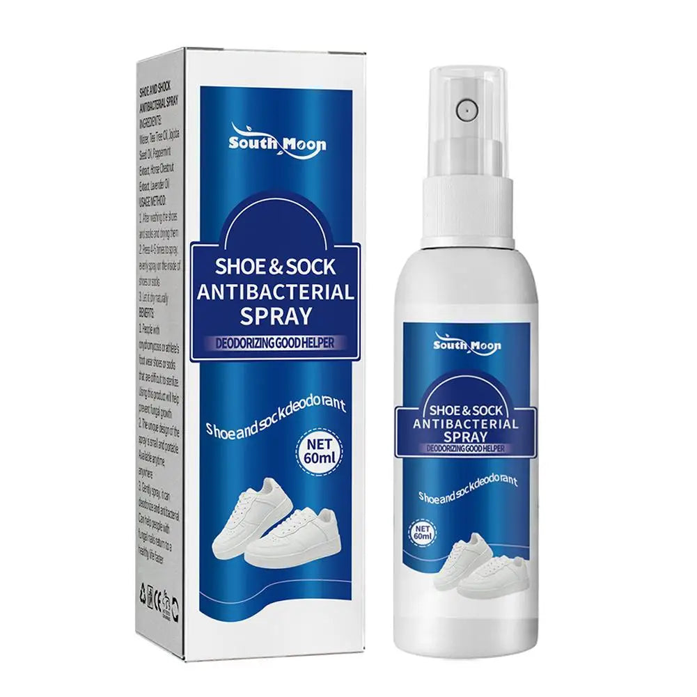 Foot Odor Spray Shoes Deodorizer Multi-purpose Odor Removal For Shoes Refreshing Foot Spray Anti-sweat Foot Care Odor Remover