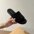 2026 New Women's Fashion Slippers Classic Summer Non-slip Causal Shoes for Ladies Outdoor Breathable Women Open-toe Flat Slipper