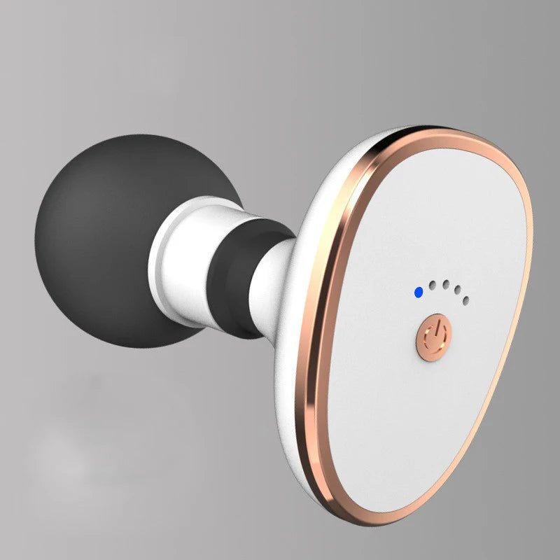 Electric mini massager, pocket fascia gun, muscle neck and waist massage tool, vibration massage, can relax the whole body