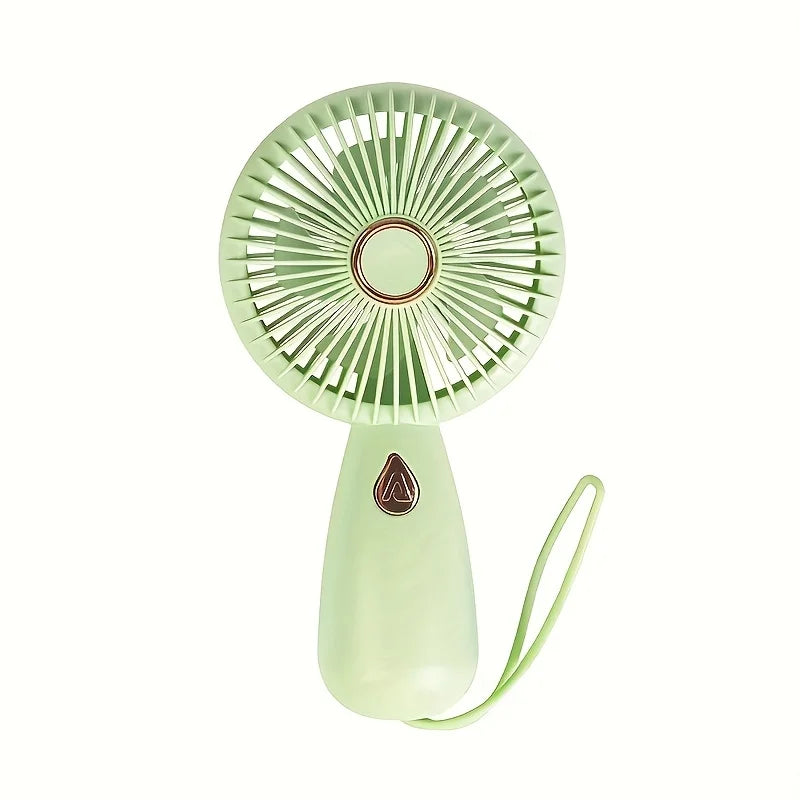 Hand Holding Fan Small USB Mini Handheld Small Fan Portable Portable Silent Office Desk Student On Dormitory Charging Outdoor