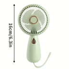 Hand Holding Fan Small USB Mini Handheld Small Fan Portable Portable Silent Office Desk Student On Dormitory Charging Outdoor