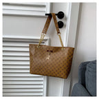 Women Luxury Design Tote Bag  Large Capacity Handbag Fashion Printing Shoulder Bag Trendy New Shopping Bag Purse