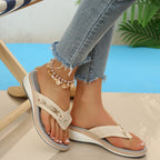 New Designer Women's Slippers New Fashion Slides Non-Slip Shoes Beach Sandals Women Outside Leisure Flip Flops Wear Open Toe