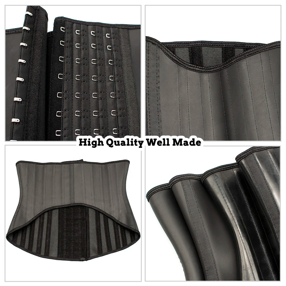 Waist Trainer Corset Belt Female Modeling Strap Slimming Body Chest Binders Waistband Latex Girdles Shapers Sculpting Sheath