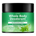 GSWP Mint Deodorant Balm for the Whole Body: Fresh scent, 72-hour odor control, refreshing texture.50g/100g