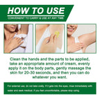 1/3/5pcs Natural Extract Plant Underarm Deodorant Cream Summer Deodorant For Sweat And Odor Removal Bad Smell Treatment 10g