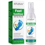 120ml Foot Deodorization Spray Removal Odor with Tea Odor Foot Foot Feet Moisturize Deodorant Spray Drying Tree Oil Sanitiz