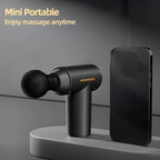 Portable Mini Muscle Massage Gun Vibration Massage Gun Body Neck Back Pain Gout Relief Deep Muscle Relaxation Massager Tools