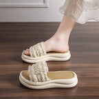 Women Fashion One Band Slippers Summer New Arrival Minimalist Versatile Lightweight Daily Outdoor Beach Sandals