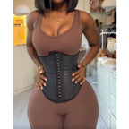 Waist Trainer Faux Leather Slimming Belt Tummy Control Body Shaper Trimmer Slimming Girdle for Women Weight Loss Shapewear