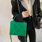 Casual Large Capacity Ladies Handbags Top-handle Bags Fashion Plaid Crossbody Shoulder Bags For Women Gift