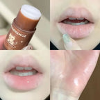 3Pcs Set Colored Tint Lip Balm Moisturizing Repair Nutrition Lip Care Reduce Lip Lines Non-Sticky Clear Lipstick Kit Cosmetics