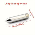 1pc Mini Vibrating Massager Facial And Eye Massage Treatment Promotes Lotion Absorption Portable For Home And Travel Beauty Tool