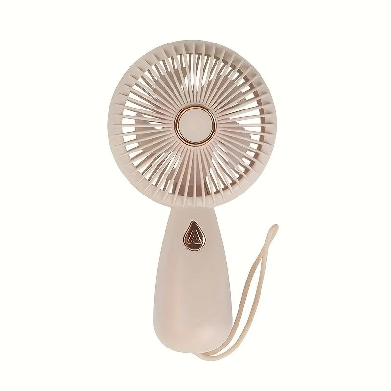 Hand Holding Fan Small USB Mini Handheld Small Fan Portable Portable Silent Office Desk Student On Dormitory Charging Outdoor
