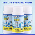 Water Pipe Sewer Dredging Powder Portable Powder Cleaning Tool For Kitchen Toilet Pipe Dredging