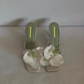 Women's Slippers Casual Fashionable High Quality Shoes for Women Shallow Women Sandals Elegant Flowers Design Women's Slippers