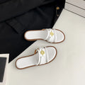 Women's Slippers2026New summer women's shoes for outdoor wear, soft-soled fashionable flat slippers for women