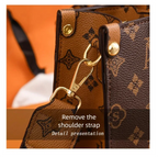 Elegant Ladies Handbag Retro Printed Crossbody Bag for Women Luxury Designer Leather Material Messenger Handbag for Travel