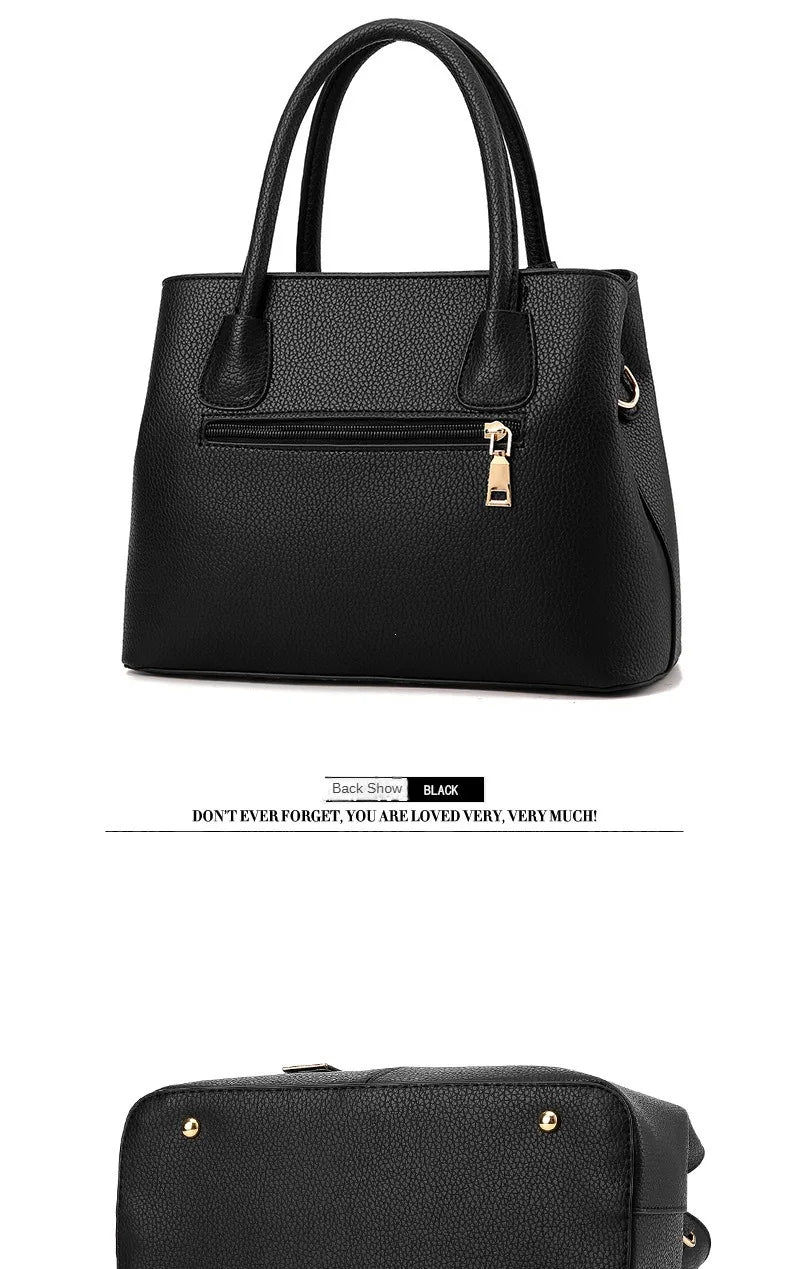 Women PU Leather Handbags Ladies Large Tote Bag Female Square Shoulder Bags Bolsas Femininas Sac New Fashion Crossbody Bags