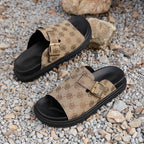 Women Slippers Trend New Summer Anti-slip Beach Shoes Platform Flat Sandals Slip on Outdoor Comfortable Slippers Slides Women