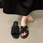 2026 New Women's Fashion Slippers Classic Summer Non-slip Causal Shoes for Ladies Outdoor Breathable Women Open-toe Flat Slipper